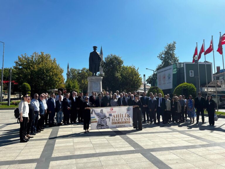 Edirne’de Ahilik Haftası törenle başladı