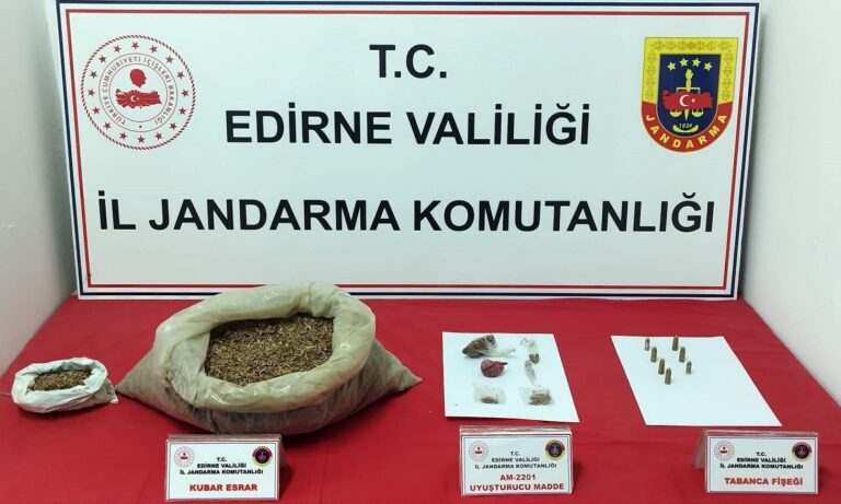 Evinde uyuşturucu bulunan şüpheli gözaltında