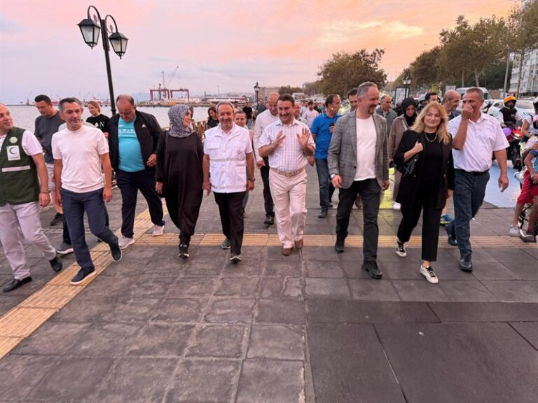 Halk Sağlığı Haftası Münasebetiyle Yürüyüş Düzenlendi