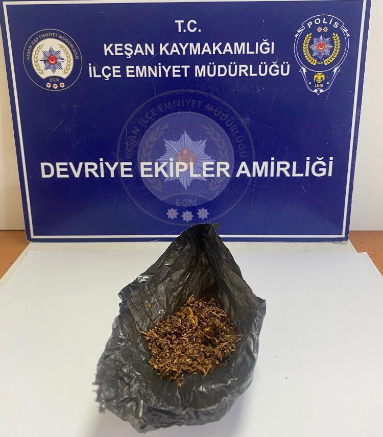Keşan’da polis uygulamasında 5 gözaltı