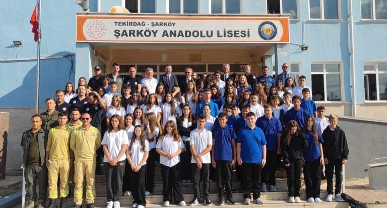 Şarköy’de öğrencilere orman yangını bilgilendirmesi | Çorlu’da Haber
