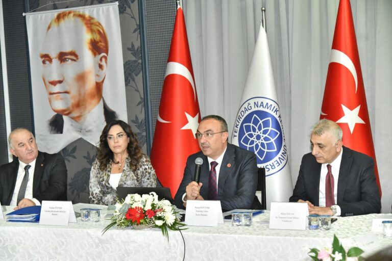 Tekirdağ Valisi Soytürk: Su Bölgemizin Sorunu, Bilimsel Veriler Öyle Gösteriyor ki Kuraklık Devam Edecek