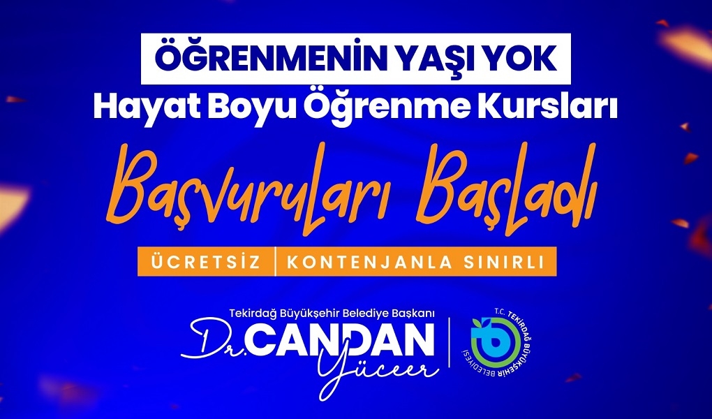 TEKİRDAĞ’DA KÜLTÜR, SANAT VE SPOR KURSLARI BAŞLIYOR TEKİRDAĞ’DA KÜLTÜR, SANAT VE SPOR KURSLARI BAŞLIYOR
