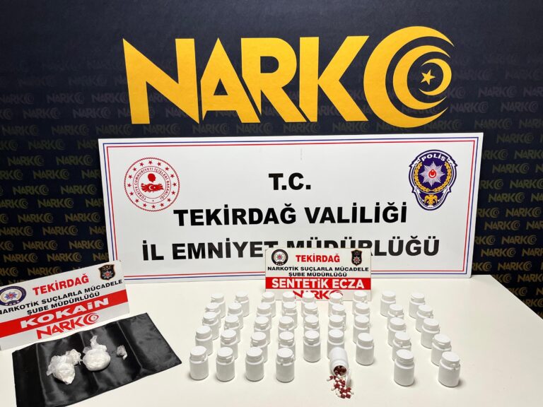 Tekirdağ’da ‘torbacı’ operasyonunda 14 tutuklama | Çorlu’da Haber
