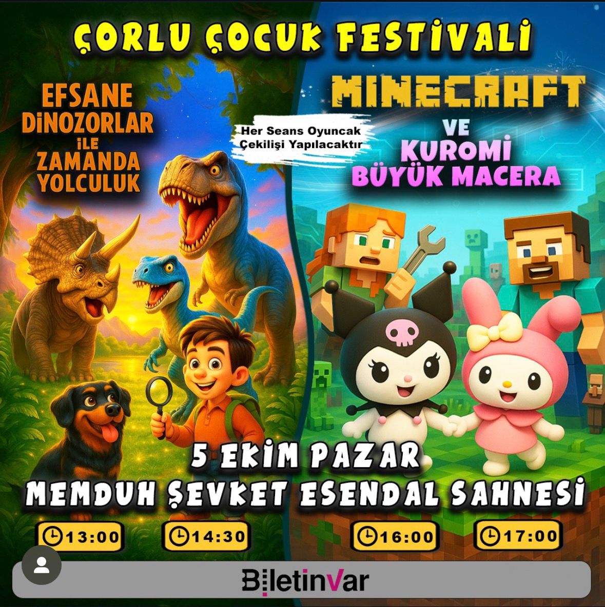 ÇORLU ÇOCUK FESTİVALİ ÇORLU ÇOCUK FESTİVALİ