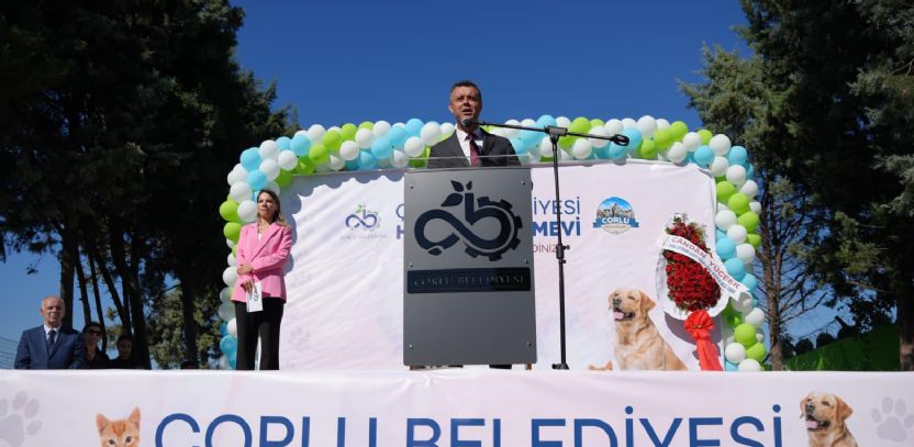 Çorlu Hayvan Bakımevi Açıldı Çorlu Hayvan Bakımevi Açıldı