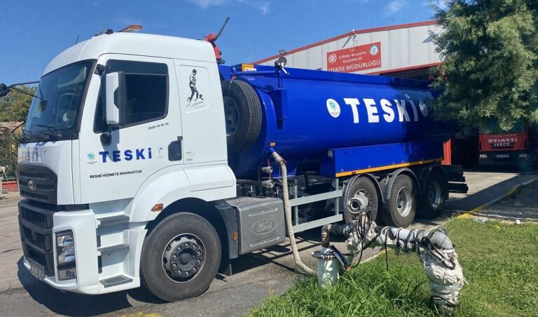KURAKLIKLA MÜCADELEDE DAYANIŞMA ÖRNEĞİ: TESKİ’DEN EDİRNE’YE SU DESTEĞİ