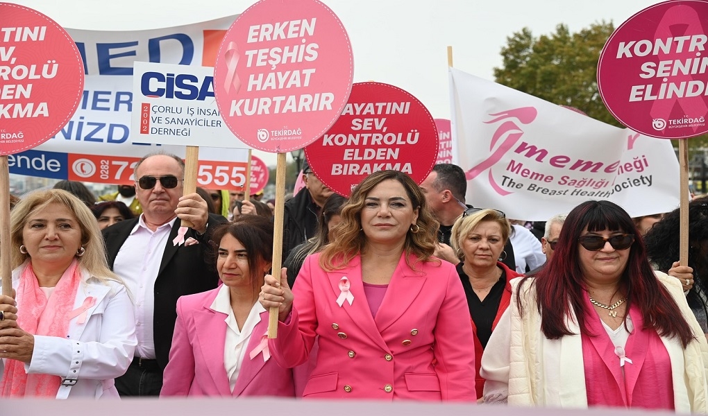TEKİRDAĞ’DA PEMBE FESTİVAL’LE MEME KANSERİ FARKINDALIĞINA GÜÇLÜ DESTEK TEKİRDAĞ’DA PEMBE FESTİVAL’LE MEME KANSERİ FARKINDALIĞINA GÜÇLÜ DESTEK