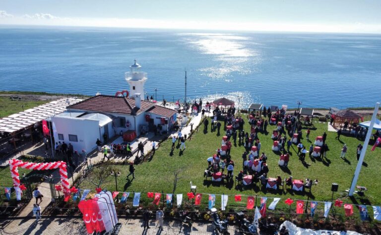 Tekirdağ’da restore edilen 168 yıllık deniz feneri törenle açıldı | Çorlu’da Haber
