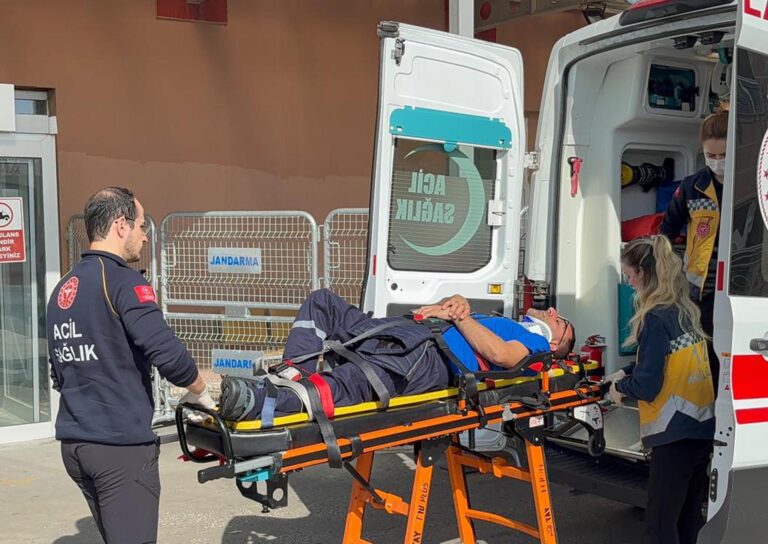 Tekirdağ’da yüksekten düşen 2 işçi yaralandı | Çorlu’da Haber
