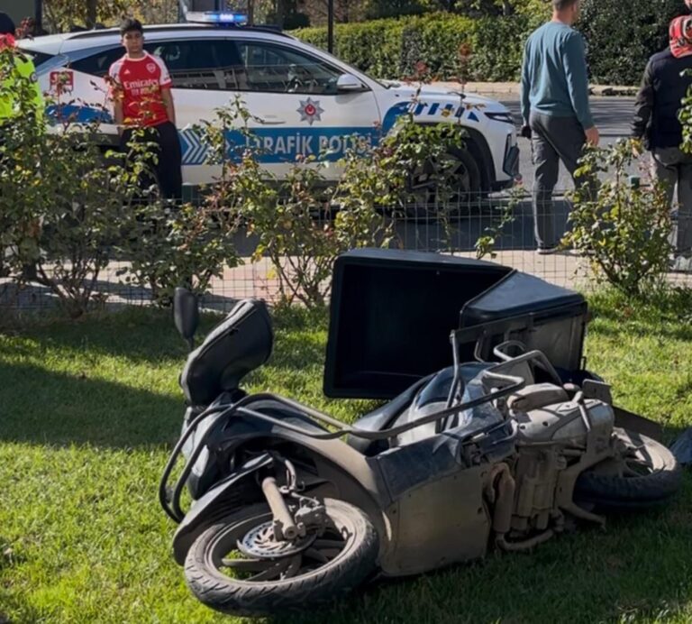 Otomobil İle Motosiklet Çarpıştı; 1 Yaralı