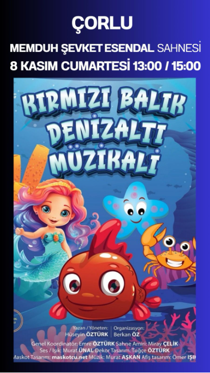 KIRMIZI BALIK DENİZALTI MÜZİKALİ