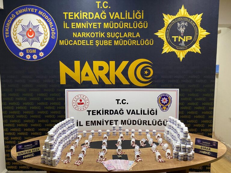 Tekirdağ’da uyuşturucu operasyonunda 11 tutuklama | Çorlu’da Haber