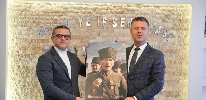 Başkan Sarıkurt`tan Belediye-İş Sendikasına Hayırlı Olsun Ziyareti Başkan Sarıkurt`tan Belediye-İş Sendikasına Hayırlı Olsun Ziyareti