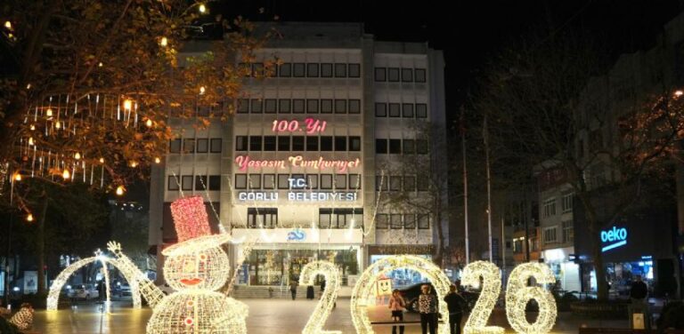 Çorlu 2026´yı Işıl Işıl Karşılıyor