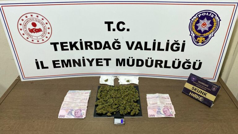 Tekirdağ’da uyuşturucu operasyonu; 11 tutuklama | Çorlu’da Haber