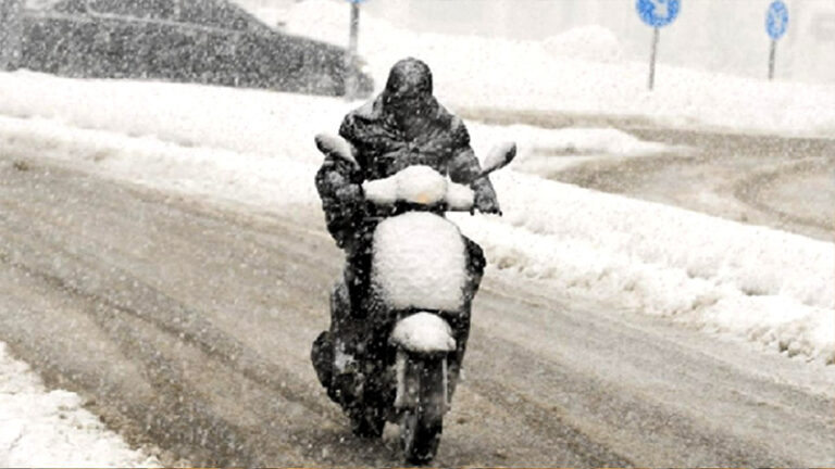 Tekirdağ’da Kar ve Buzlanma Nedeniyle Motokuryelere Trafik Yasağı