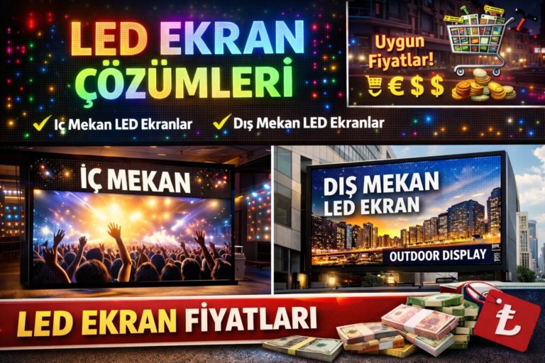 Dijital Dönüşümde Lider: LED Ekran Teknolojileri