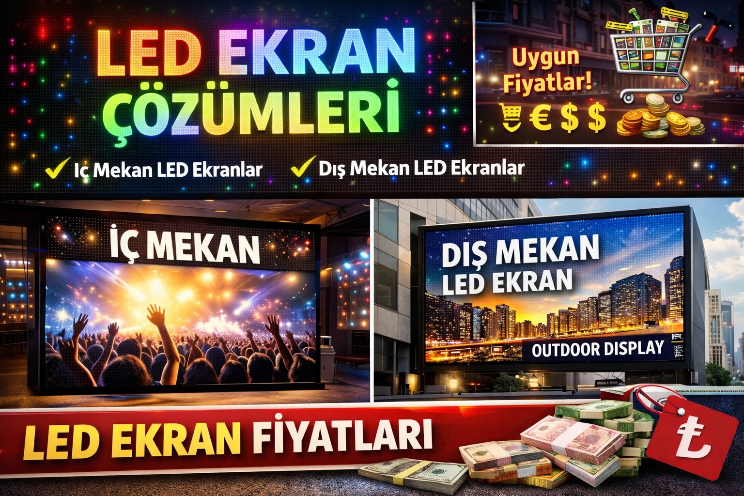 Dijital Dönüşümde Lider: LED Ekran Teknolojileri Dijital Dönüşümde Lider: LED Ekran Teknolojileri