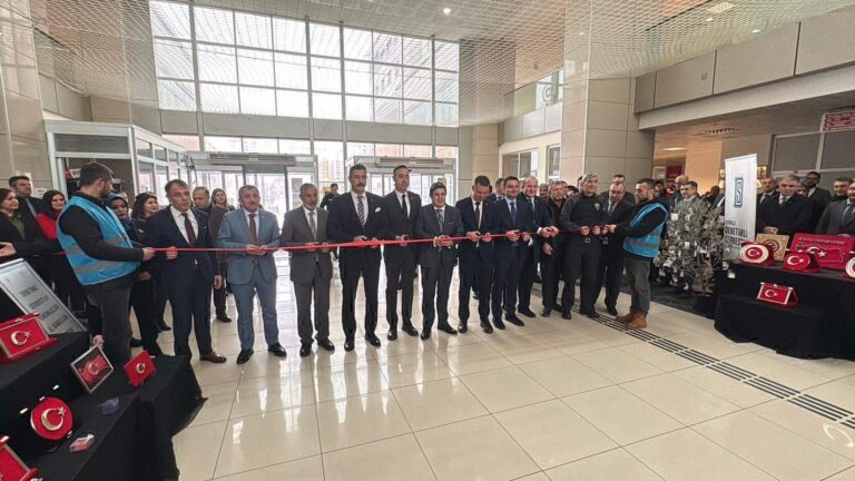 Çorlu’da yükümlüler için ‘sosyal market’ ile ‘el sanatları’ sergisi açıldı