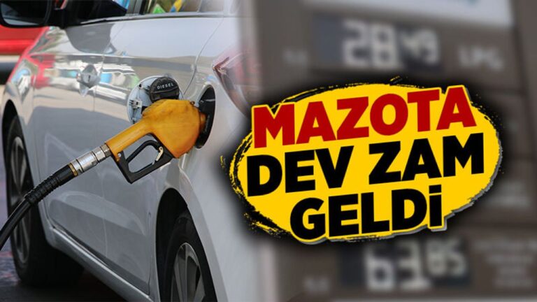 Mazota Zam Geldi: Dizel Fiyatları Ne Kadar Oldu?