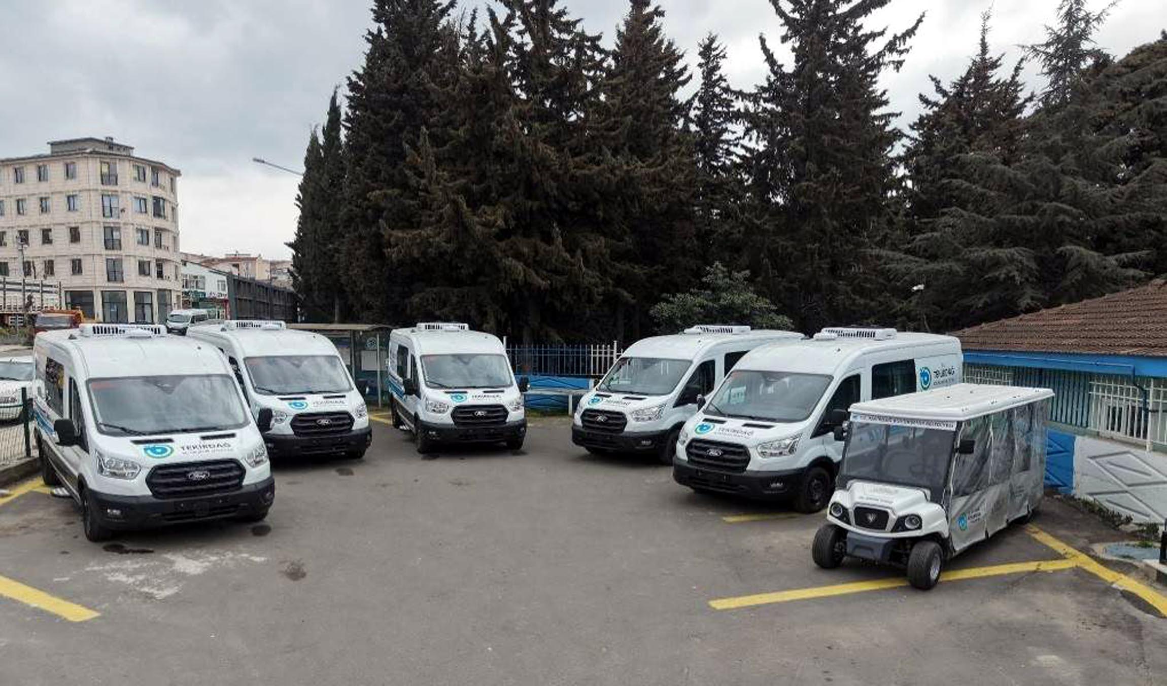 Tekirdağ Büyükşehir Belediyesi, cenaze nakil filosu güçlendirdi Tekirdağ Büyükşehir Belediyesi, cenaze nakil filosu güçlendirdi