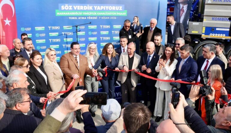 Tekirdağ Büyükşehir Belediyesi, Marmaraereğlisi’nin alt yapı sorununu çözüyor