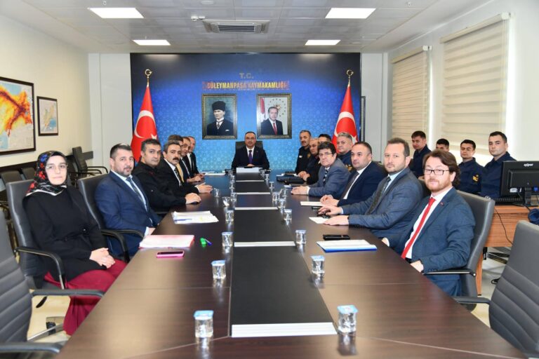 Tekirdağ’da ‘plajlarda yaz tedbirleri’ masaya yatırıldı