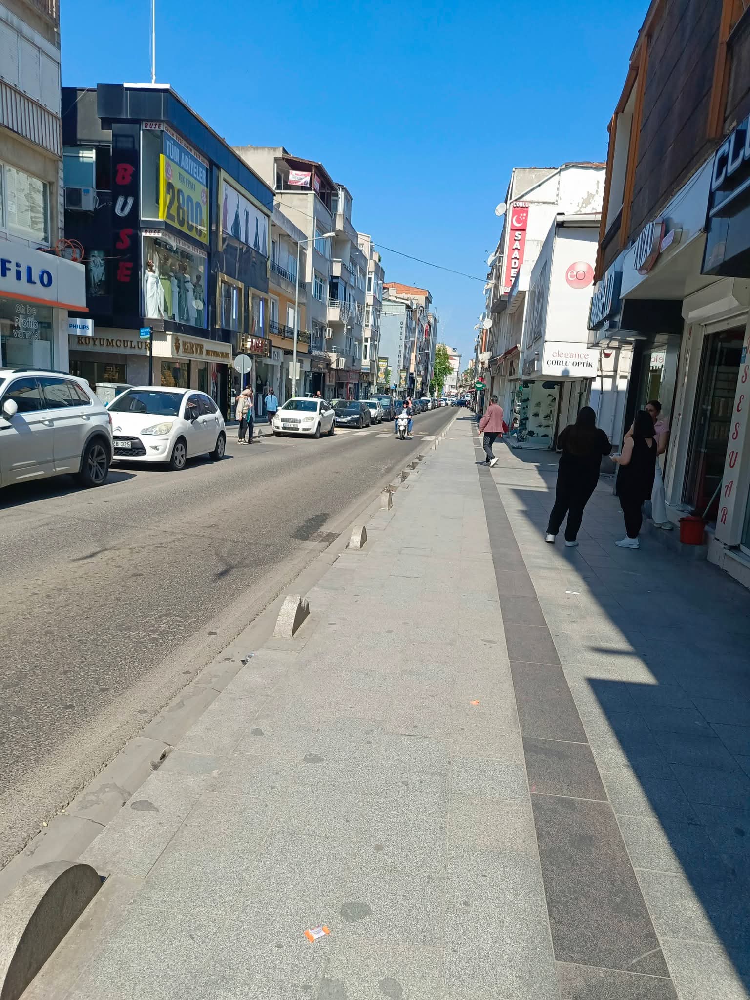 Çorlu Sokakları Sessizliğe Büründü Çorlu Sokakları Sessizliğe Büründü