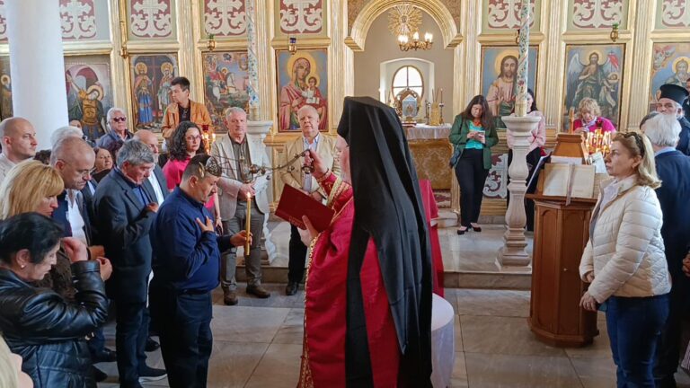 Bulgar Ortodoks Sveti Georgi Kilisesi’ndeki ayin iptal edildi
