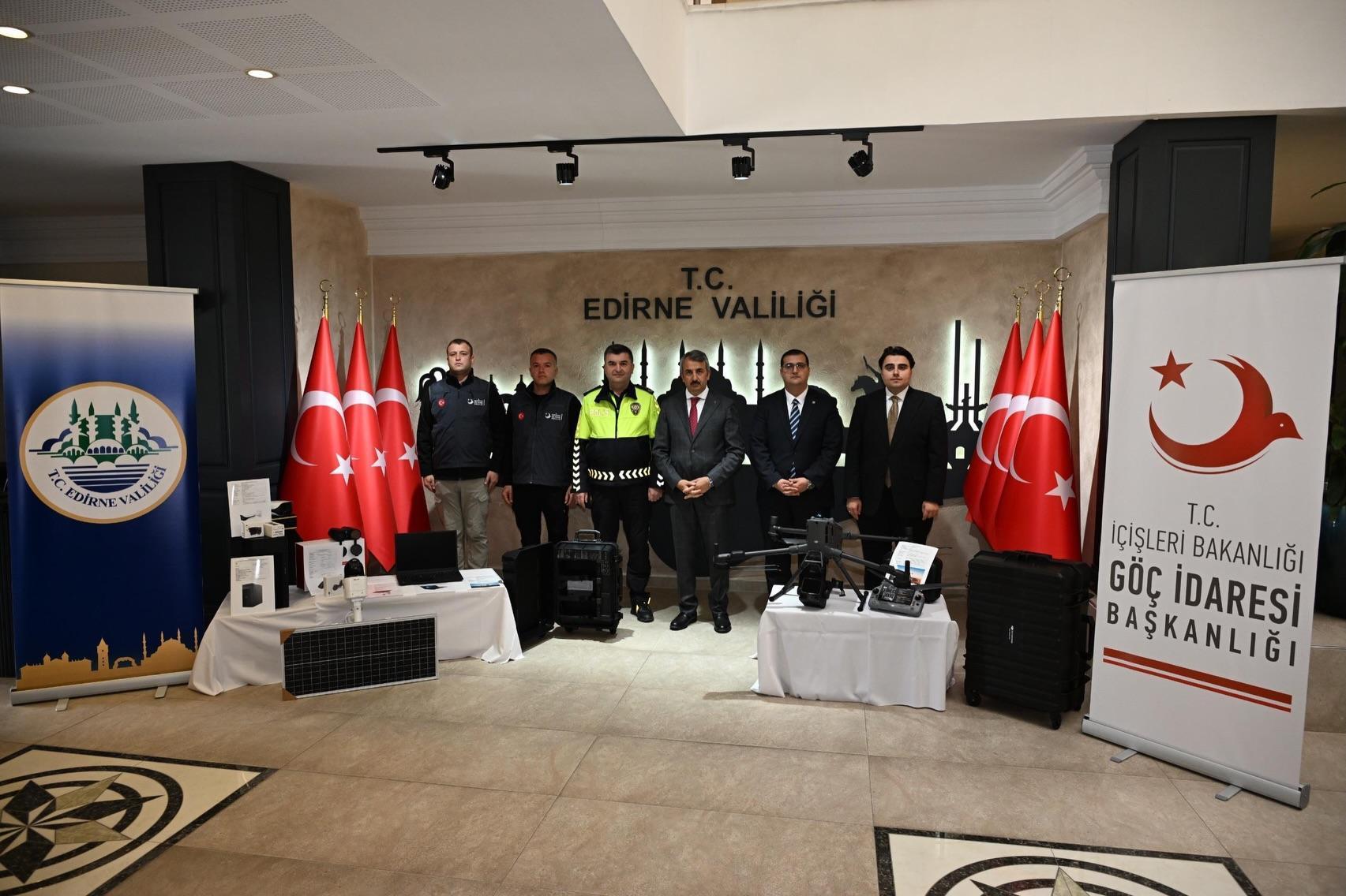 Edirne’de polise yeni nesil İHA desteği Edirne’de polise yeni nesil İHA desteği