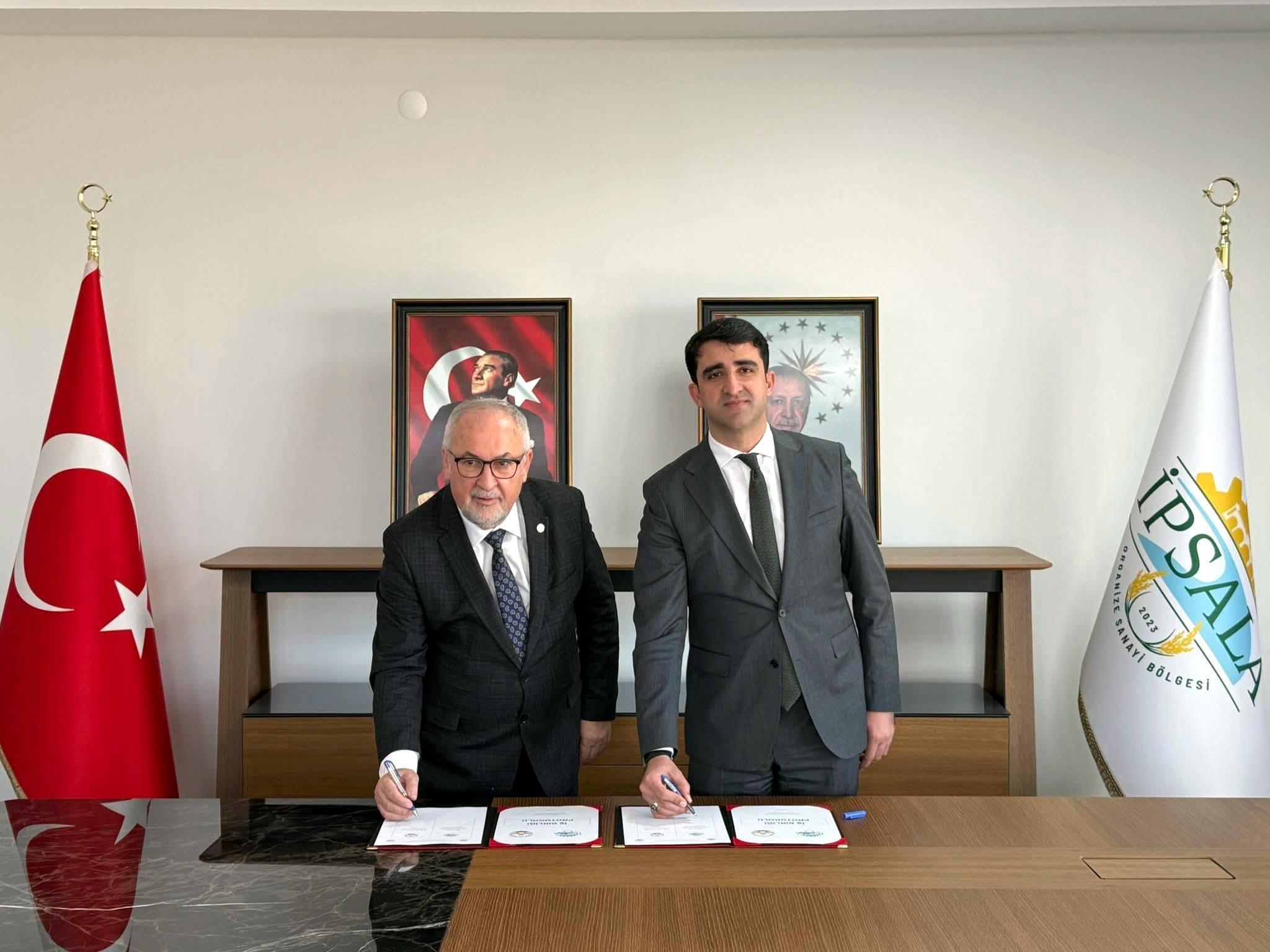 İpsala OSB’de üniversite-sanayi işbirliği protokolü İpsala OSB’de üniversite-sanayi işbirliği protokolü
