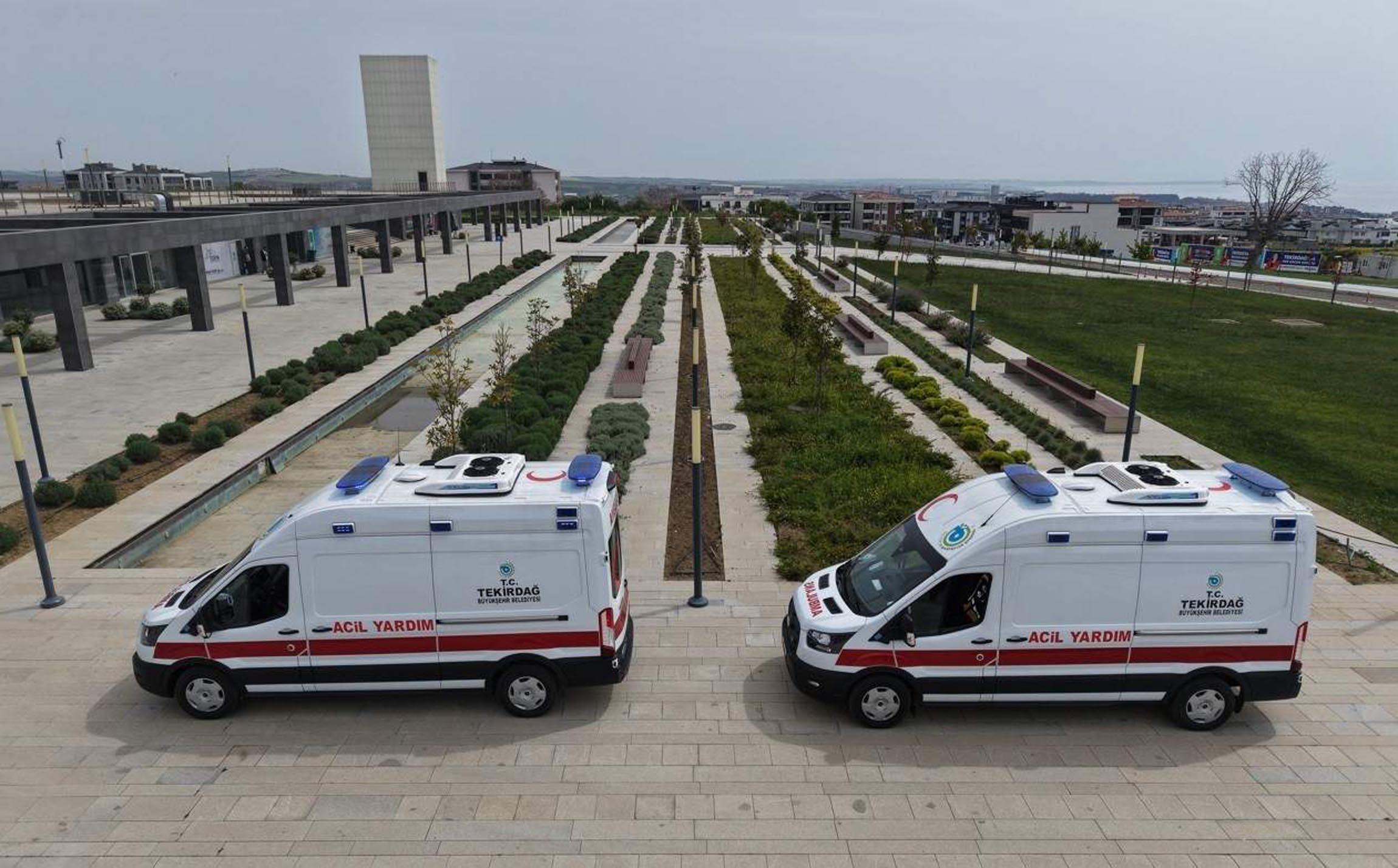 Tekirdağ Büyükşehir Belediyesi’nden 7/24 acil sağlık desteği Tekirdağ Büyükşehir Belediyesi’nden 7/24 acil sağlık desteği