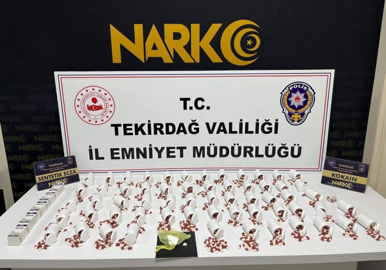 Tekirdağ’da ‘torbacı’ operasyonunda 10 tutuklama