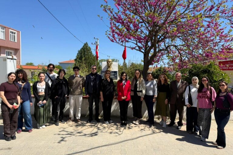 Trakya Üniversitesi öğrencileri, Enez’in köylerinde alan incelemesi yaptı