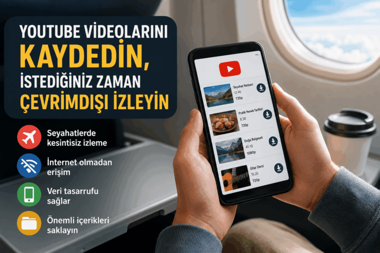Seyahate Çıkmadan Önce YouTube Videolarını Kaydetmek İçin Basit Bir Rehber