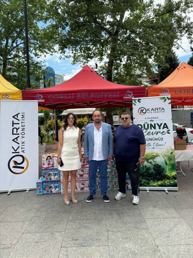 Çorlu’da Çevre Haftası Etkinliğine Anlamlı Destek