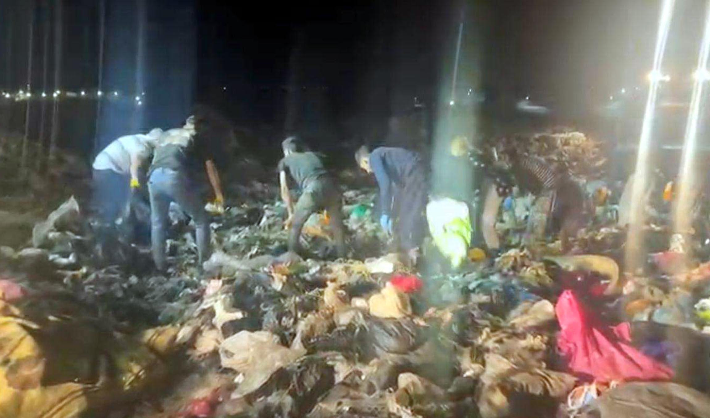 Çöplükte 1 aylık bebek cesedi bulundu Çöplükte 1 aylık bebek cesedi bulundu