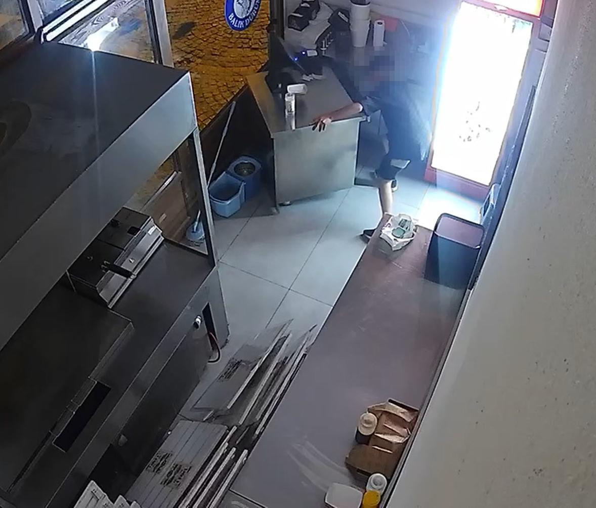 Edirne’de iş yerinden hırsızlık kamerada Edirne’de iş yerinden hırsızlık kamerada