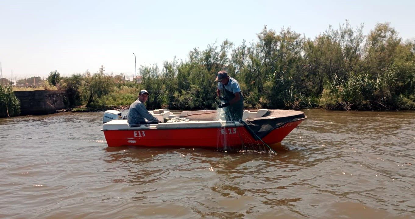 Edirne’de Meriç Nehri’nde ‘su ürünleri’ denetimi Edirne’de Meriç Nehri’nde ‘su ürünleri’ denetimi