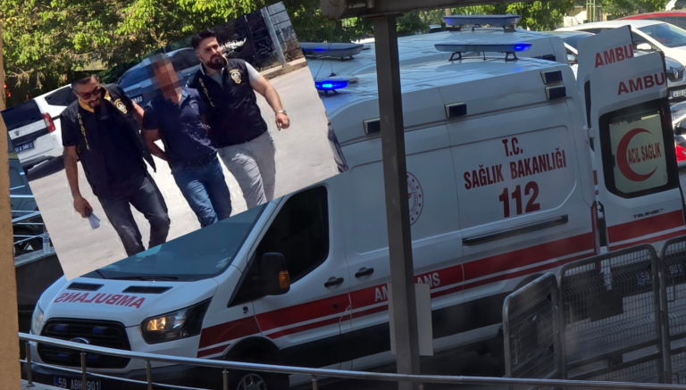 ‘Yüksekten Düştü’ Diye Hastaneye Götürülen Kadını, Eşi Keserle Yaralamış