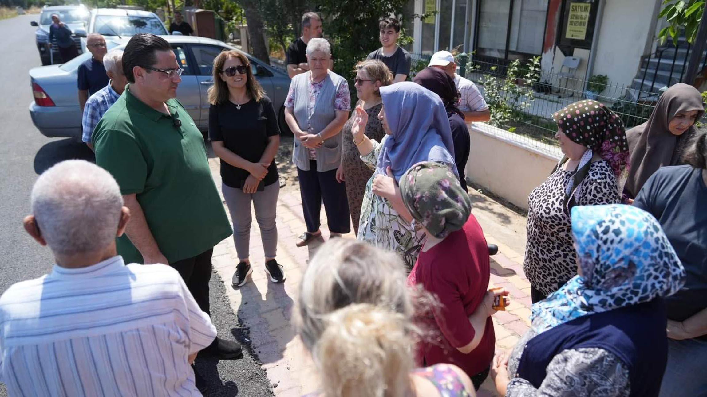 Başkan Bozkurter, yol yapım çalışmalarını inceledi Başkan Bozkurter, yol yapım çalışmalarını inceledi