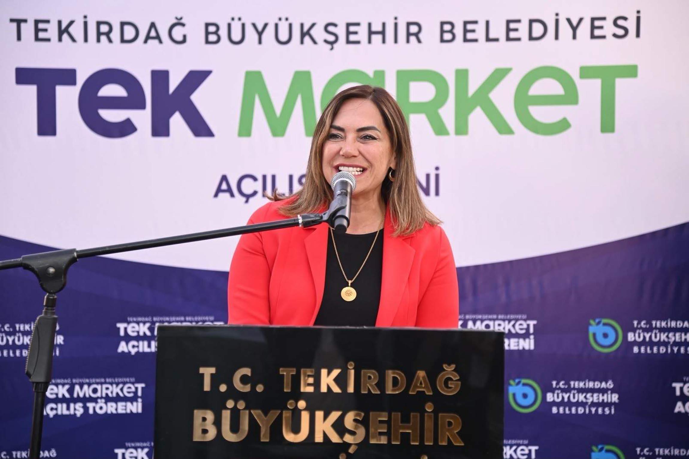Başkan Yüceer: Yıl sonuna kadar 11 ilçede TEK Market açmayı planlıyoruz Başkan Yüceer: Yıl sonuna kadar 11 ilçede TEK Market açmayı planlıyoruz