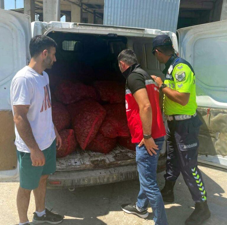 Malkara’da 700 kilo kaçak midye ele geçirildi