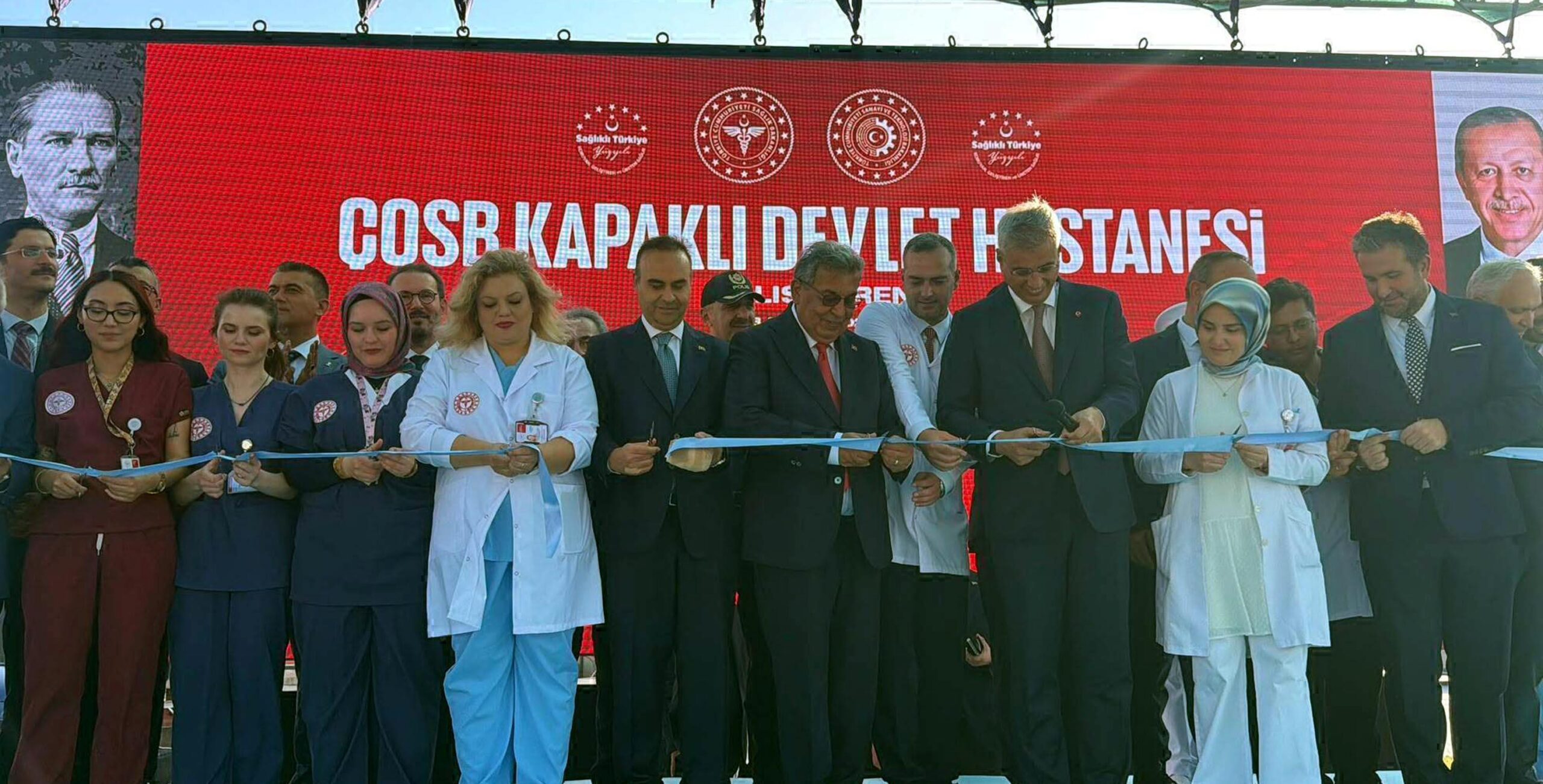 Bakan Memişoğlu ile Bakan Kacır, Kapaklı’da Hastane Açılışına Katıldı Bakan Memişoğlu ile Bakan Kacır, Kapaklı’da Hastane Açılışına Katıldı
