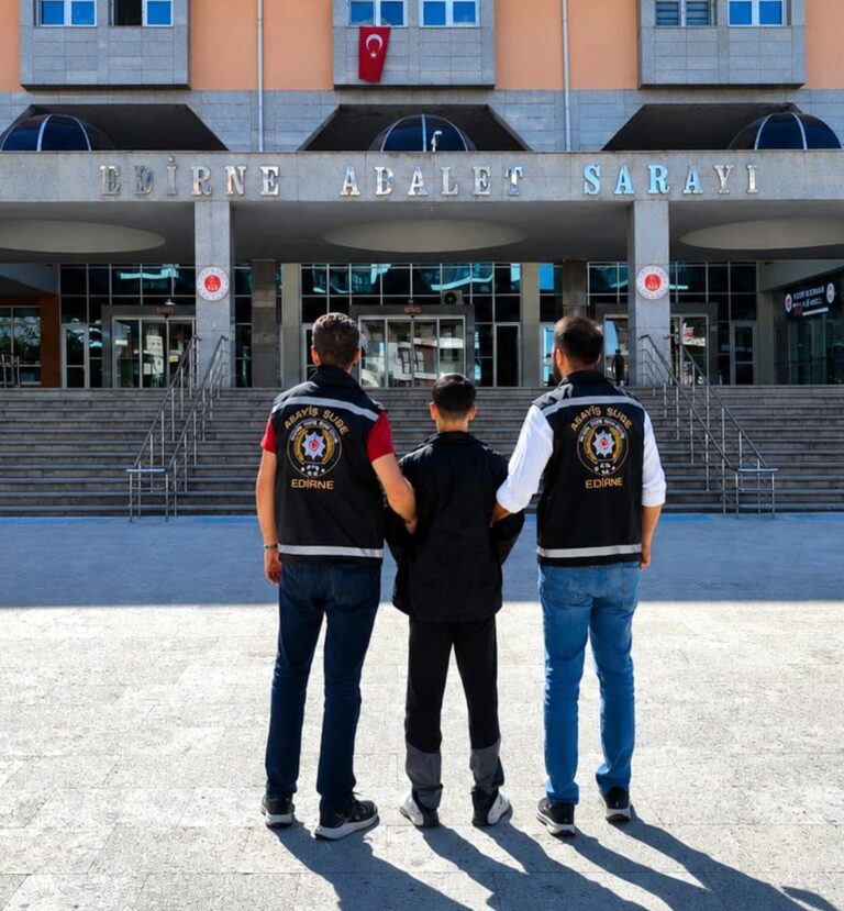 Edirne’de 43 yıl hapisle aranan hükümlü yakalandı