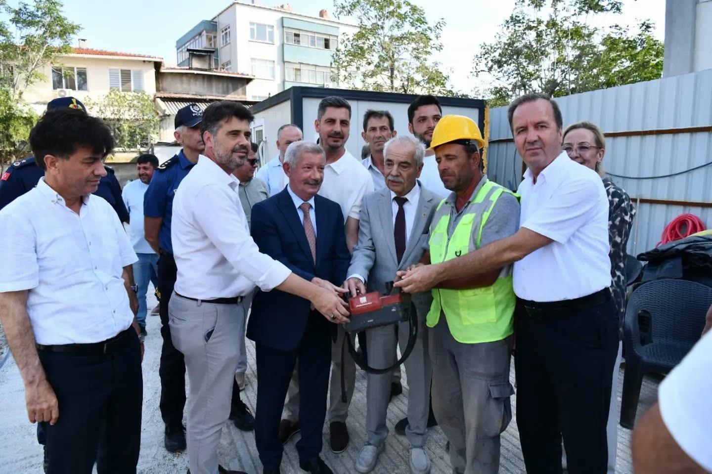 Keşan’da yeni hükümet konağı inşaatının temeli atıldı Keşan’da yeni hükümet konağı inşaatının temeli atıldı
