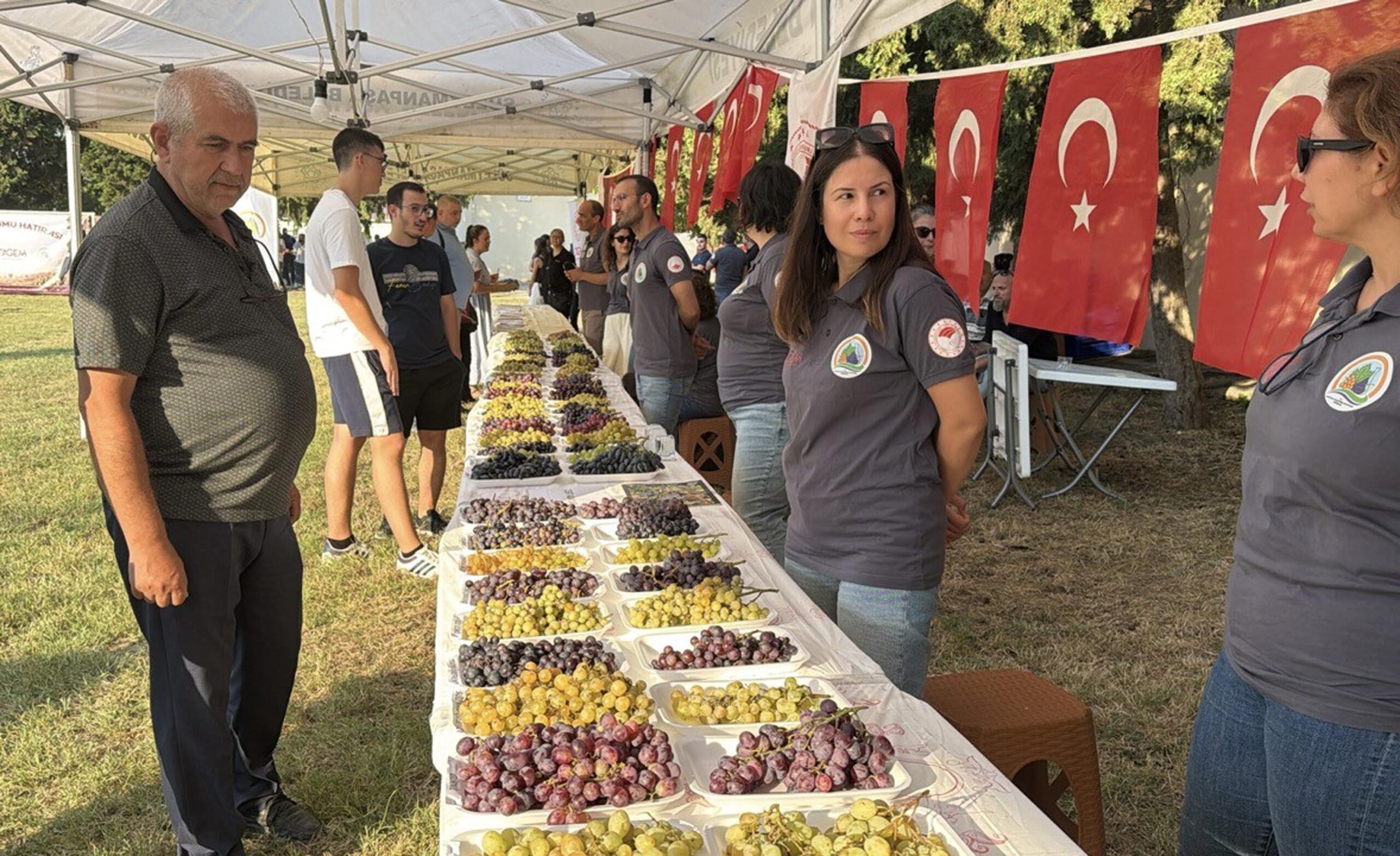 Tekirdağ’da ‘Bağ Bozumu Şenliği’ düzenlendi Tekirdağ’da ‘Bağ Bozumu Şenliği’ düzenlendi