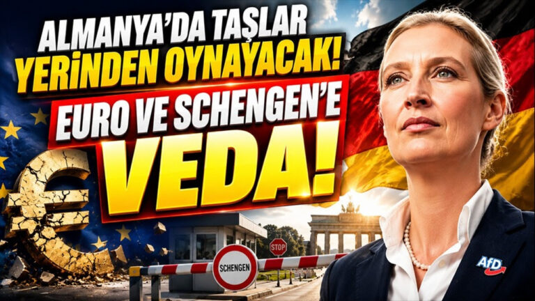 Weidel’den Almanya’yı Sarsacak Vaatler: Euro ve Schengen’den Çıkacağız!