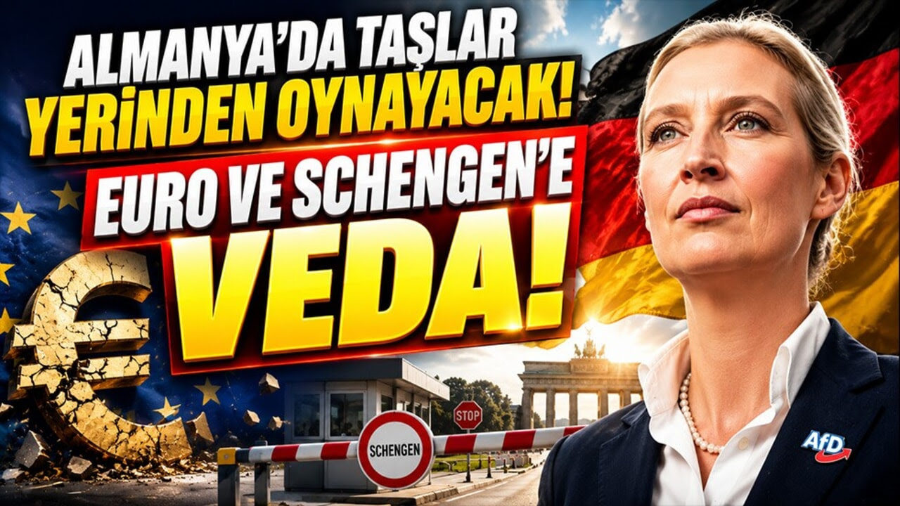 Weidel’den Almanya’yı Sarsacak Vaatler: Euro ve Schengen’den Çıkacağız! Weidel’den Almanya’yı Sarsacak Vaatler: Euro ve Schengen’den Çıkacağız!
